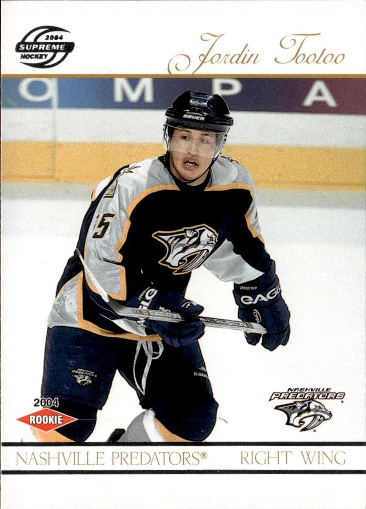 2003-04 Pacific Supreme - Retail Hockey Rookie #125 Nashville Predators (Jordin Tootoo)