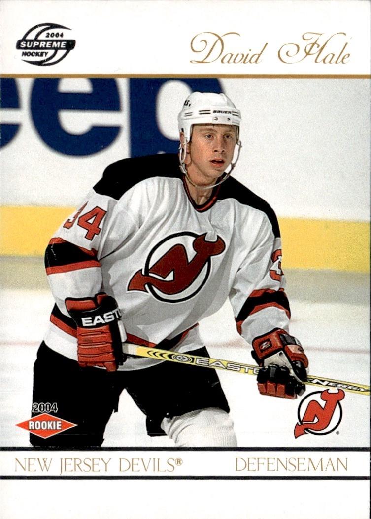 2003-04 Pacific Supreme - Retail Hockey Rookie #127 New Jersey Devils (David Hale)