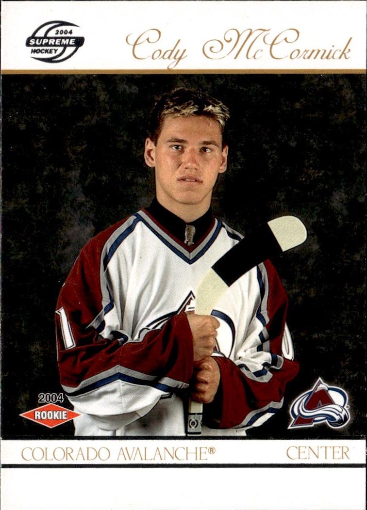 2003-04 Pacific Supreme - Retail Hockey Rookie #113 Colorado Avalanche (Cody McCormick)