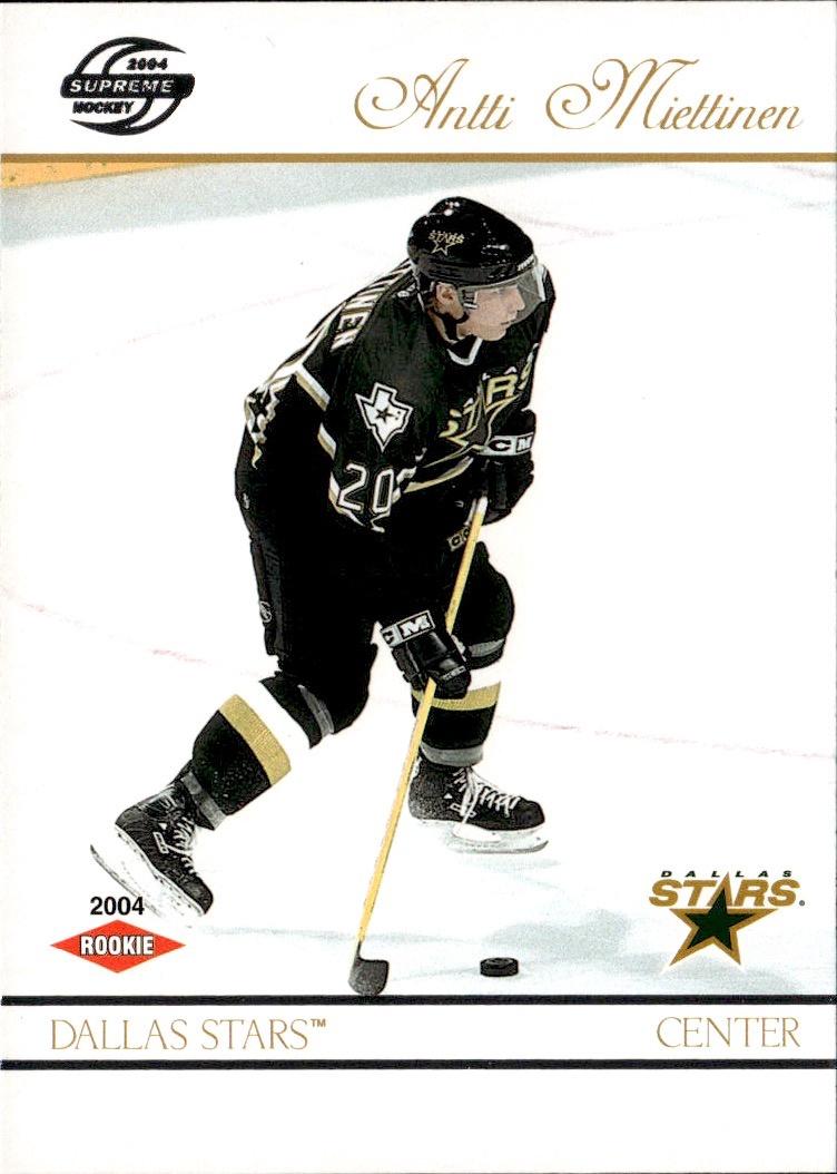 2003-04 Pacific Supreme - Retail Hockey Rookie #116 Dallas Stars (Antti Miettinen)