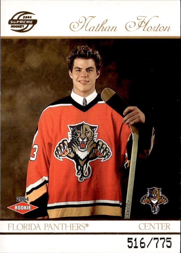 2003-04 Pacific Supreme Hockey #118 Florida Panthers (Nathan Horton)