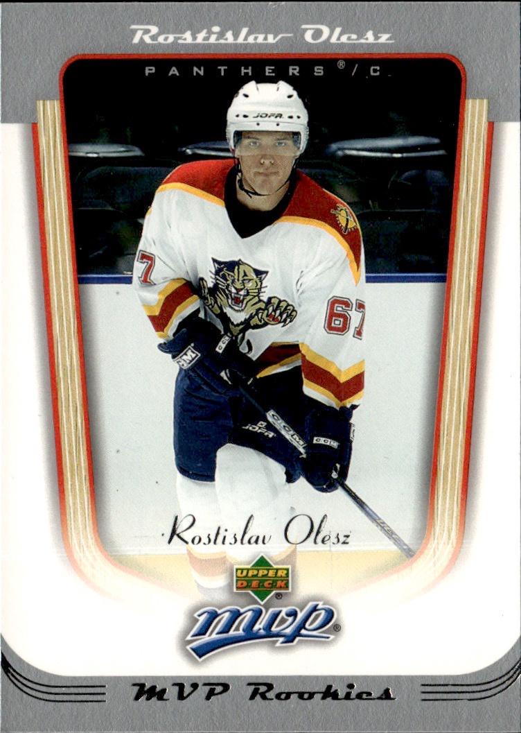 2005-06 Upper Deck MVP Hockey Rookie #416 Florida Panthers (Rostislav Olesz)