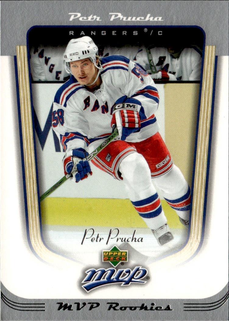 2005-06 Upper Deck MVP Hockey Rookie #419 New York Rangers (Petr Prucha)