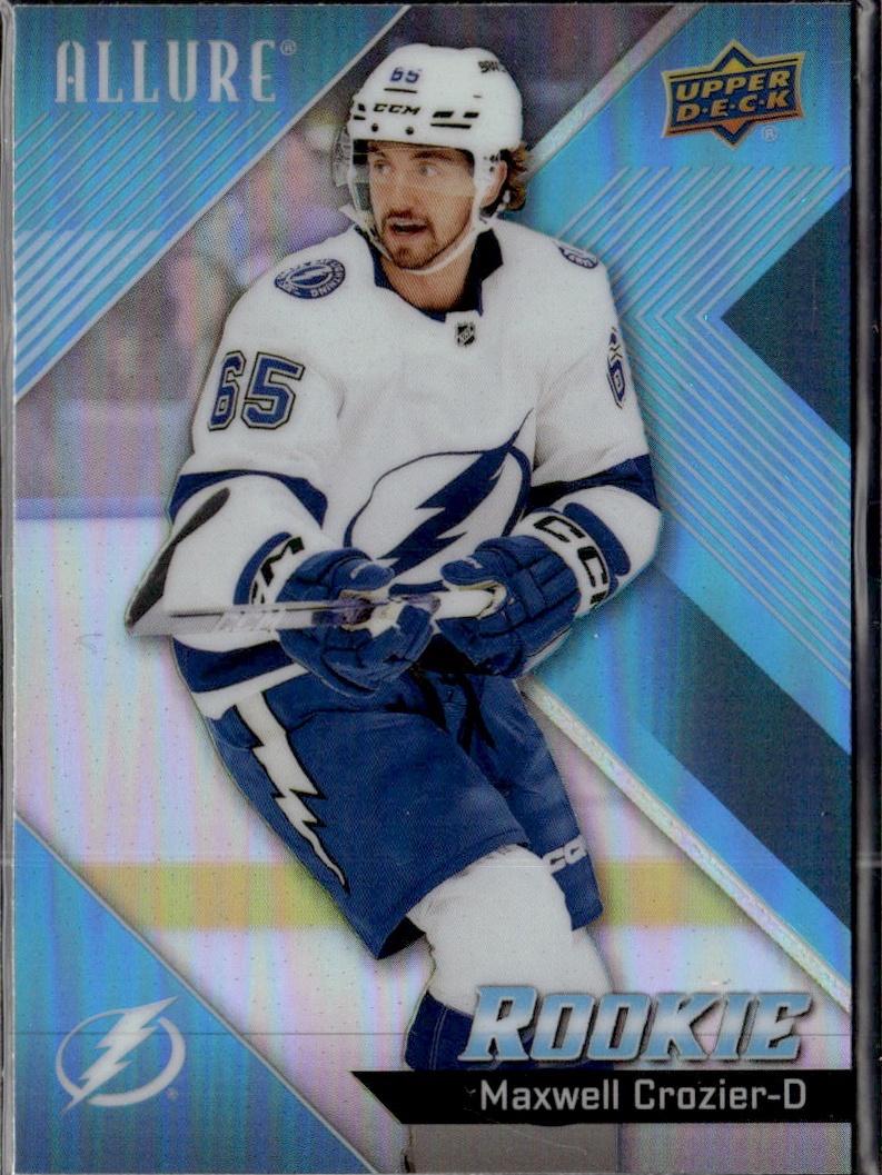 2024-25 Upper Deck Allure Hockey #110 Tampa Bay Lightning, Maxwell Crozier