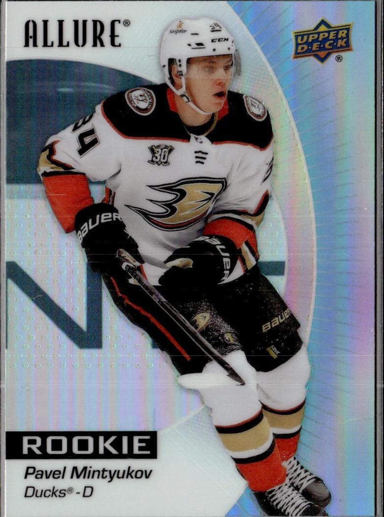 2023-24 Upper Deck Allure Hockey #126 Anaheim Ducks (Pavel Mintyukov)