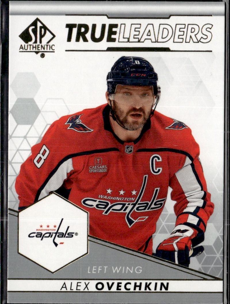 2022-23 SP Authentic Hockey True Leaders #TL-11 Washington Capitals (Alex Ovechkin)