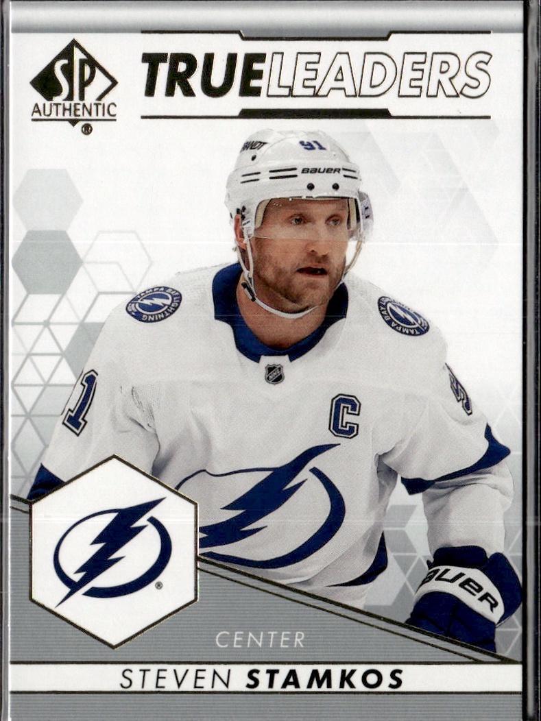 2022-23 SP Authentic Hockey True Leaders #TL-2 Tampa Bay Lightning (Steven Stamkos)