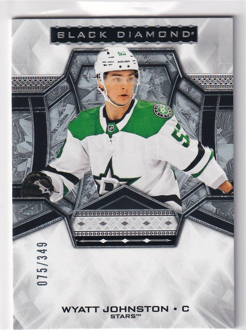 2024-25 Upper Deck Black Diamond Hockey #/349 #BDB-WJ Dallas Stars, Wyatt Johnston