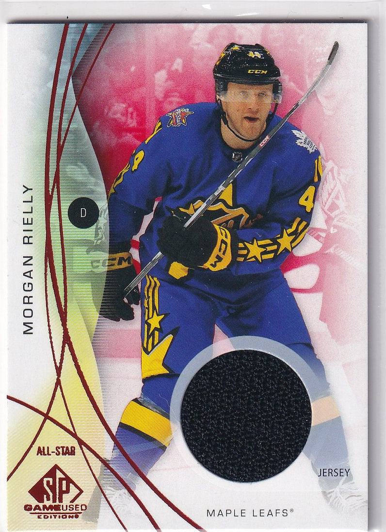 2024-25 SP Game Used Hockey Red Jersey #133 Toronto Maple Leafs (Morgan Rielly)