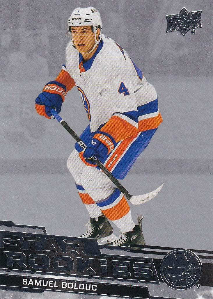 2023-24 Upper Deck NHL Star Rookies Box Set Hockey #18 New York Islanders, Samuel Bolduc