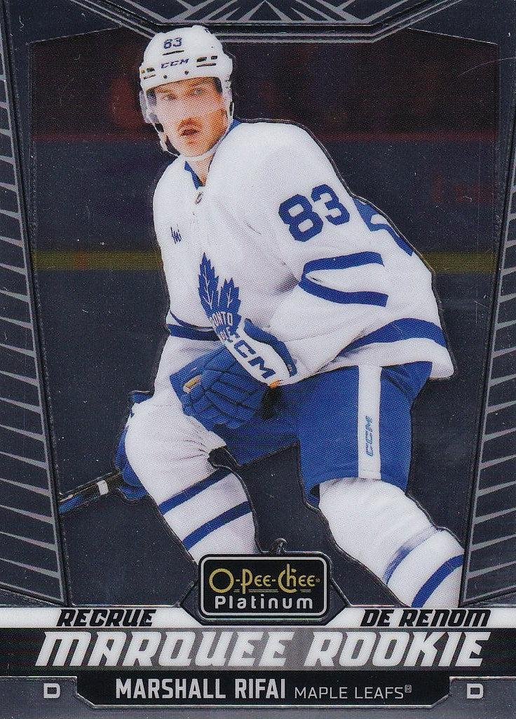 2024-25 O-Pee-Chee Platinum Hockey #260 Toronto Maple Leafs, Marshall Rifai