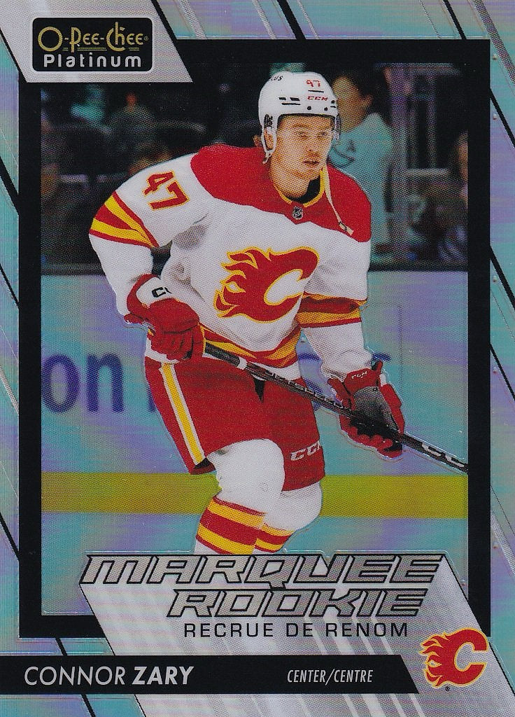 2023-24 O-Pee-Chee Platinum Hockey Rainbow #236 Calgary Flames, Connor Zary