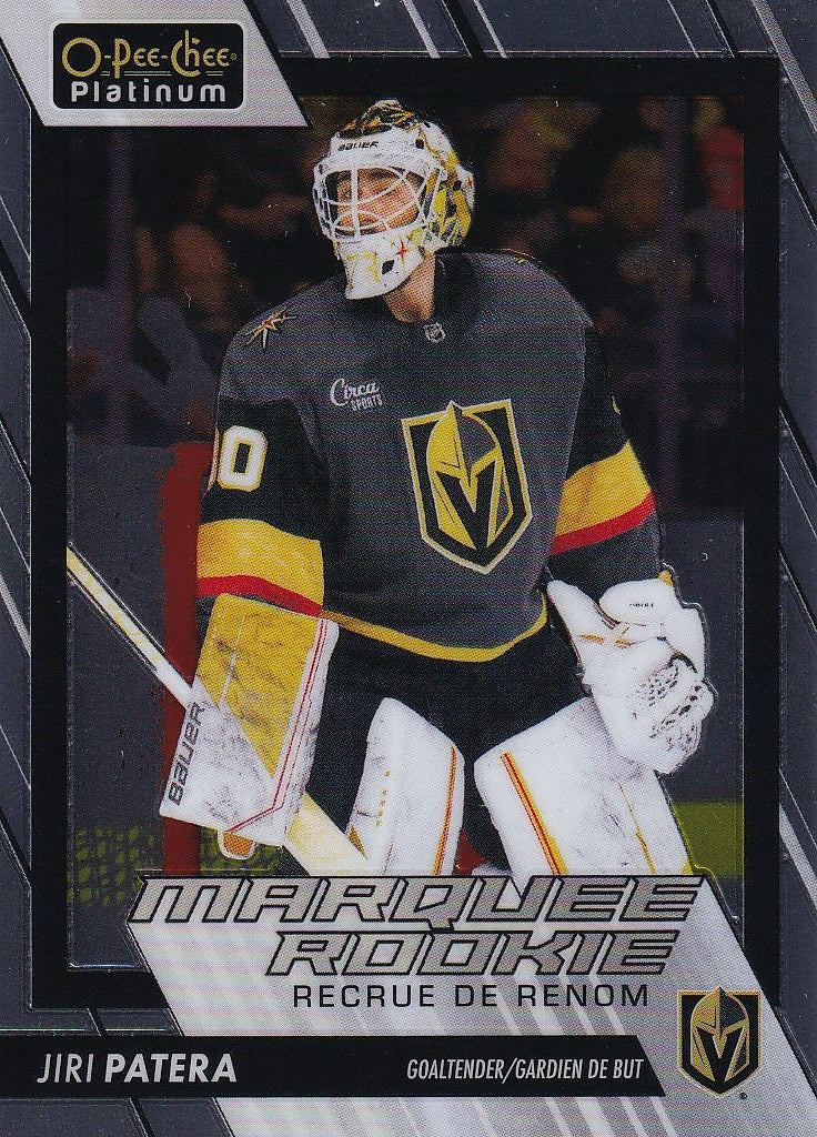 2023-24 O-Pee-Chee Platinum Hockey #268 Vegas Golden Knights, Jiri Patera