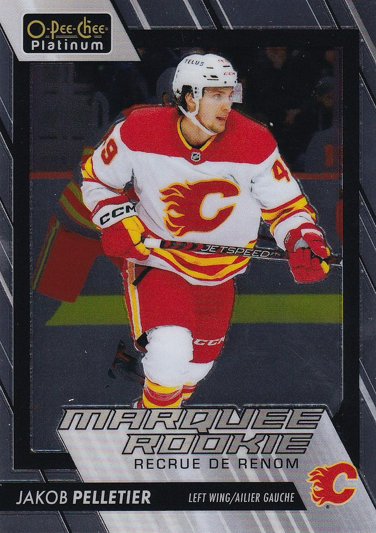 2023-24 O-Pee-Chee Platinum Hockey #295 Calgary Flames, Jakob Pelletier