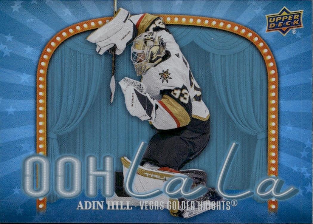 2024-25 Upper Deck Series 2 Hockey Ooh La La #OLL-20 Vegas Golden Knights, Adin Hill