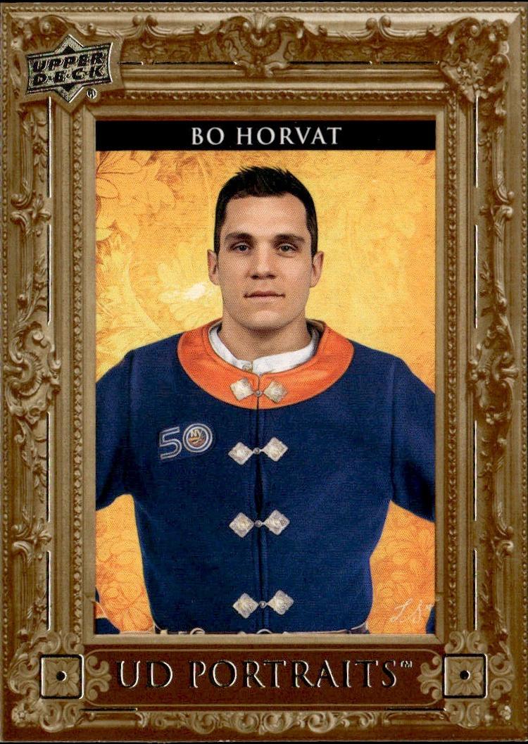 2023-24 Upper Deck Series 2 Hockey UD Portraits #P36 New York Islanders, Bo Horvat
