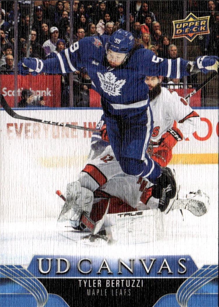 2023-24 Upper Deck Extended Series Hockey UD Canvas #C307 Toronto Maple Leafs, Tyler Bertuzzi