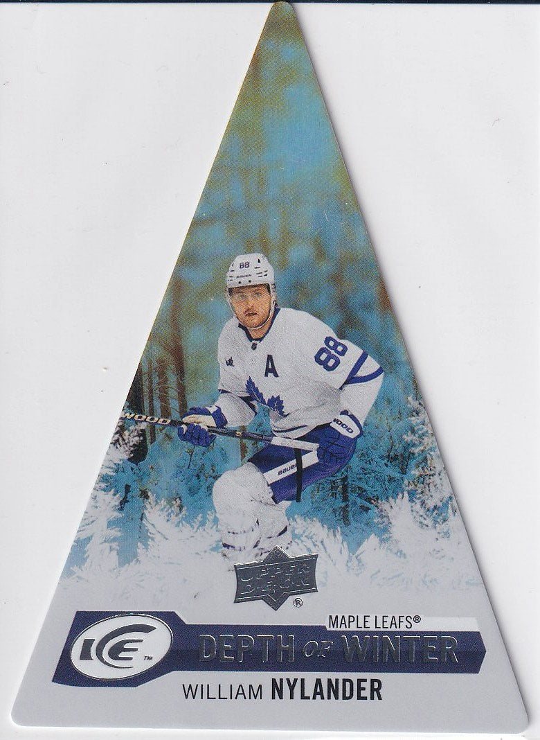 2023-24 Upper Deck Ice Hockey Depth of Winter #DW-19 Toronto Maple Leafs, William Nylander