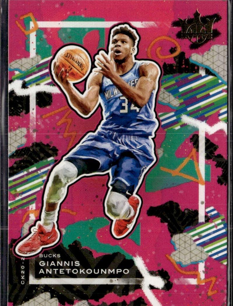 2020-21 Panini Court Kings Basketball - Base #31 Milwaukee Bucks, Giannis Antetokounmpo