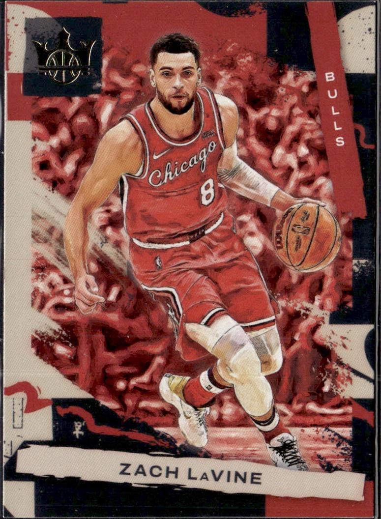 2021-22 Panini Court Kings Basketball - Base #13 Chicago Bulls, Zach LaVine