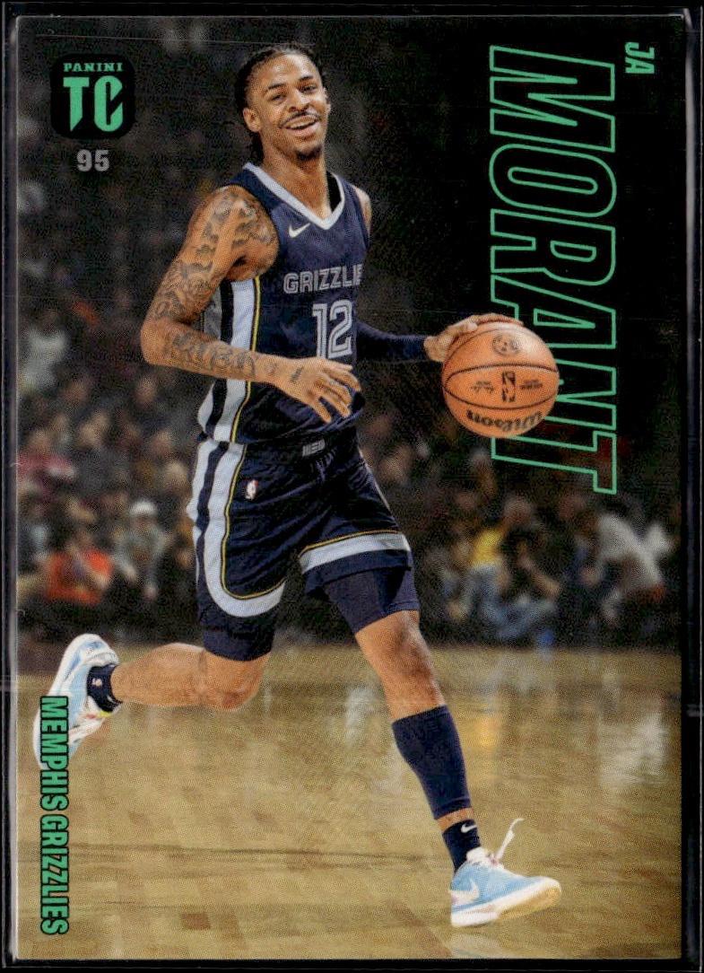 2023-24 Panini NBA Top Class Basketball - Base #95 Memphis Grizzlies, Ja Morant