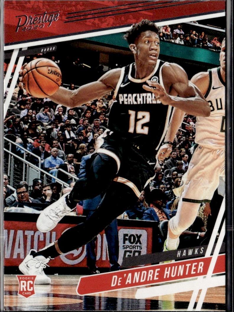 2019-20 Panini Chronicles Basketball - Base #54 Atlanta Hawks, De'Andre Hunter