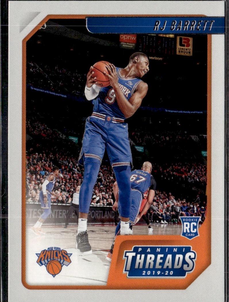 2019-20 Panini Chronicles Basketball - Base #90 New York Knicks (RJ Barrett)