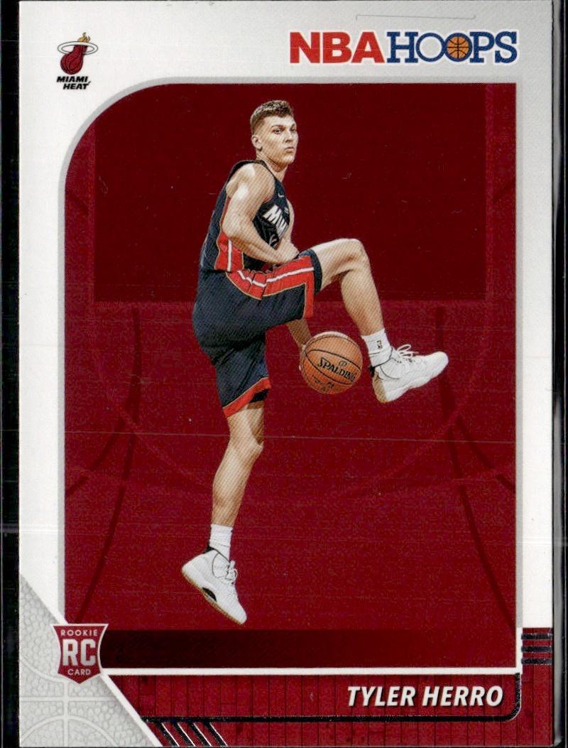 2019-20 Hoops Basketball - Base #210 Miami Heat (Tyler Herro)
