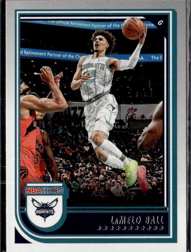 2022-23 Hoops Basketball - Base #90 Charlotte Hornets (LaMelo Ball)