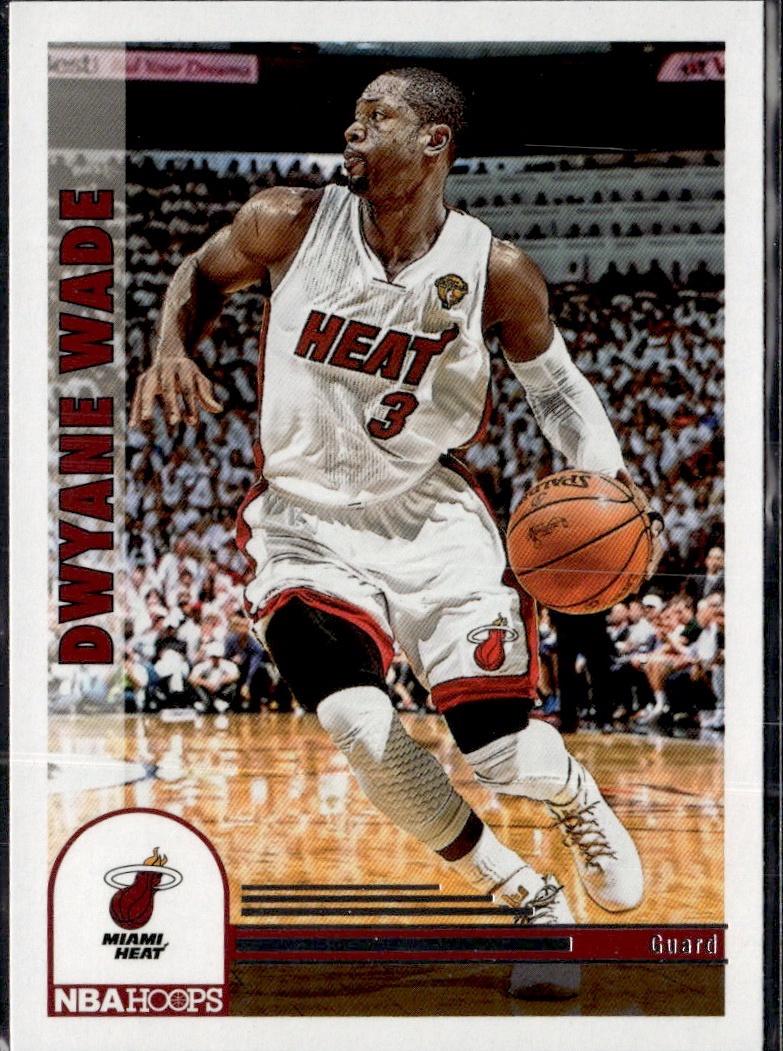 2022-23 Hoops Basketball - Base #298 Miami Heat (Dwyane Wade)