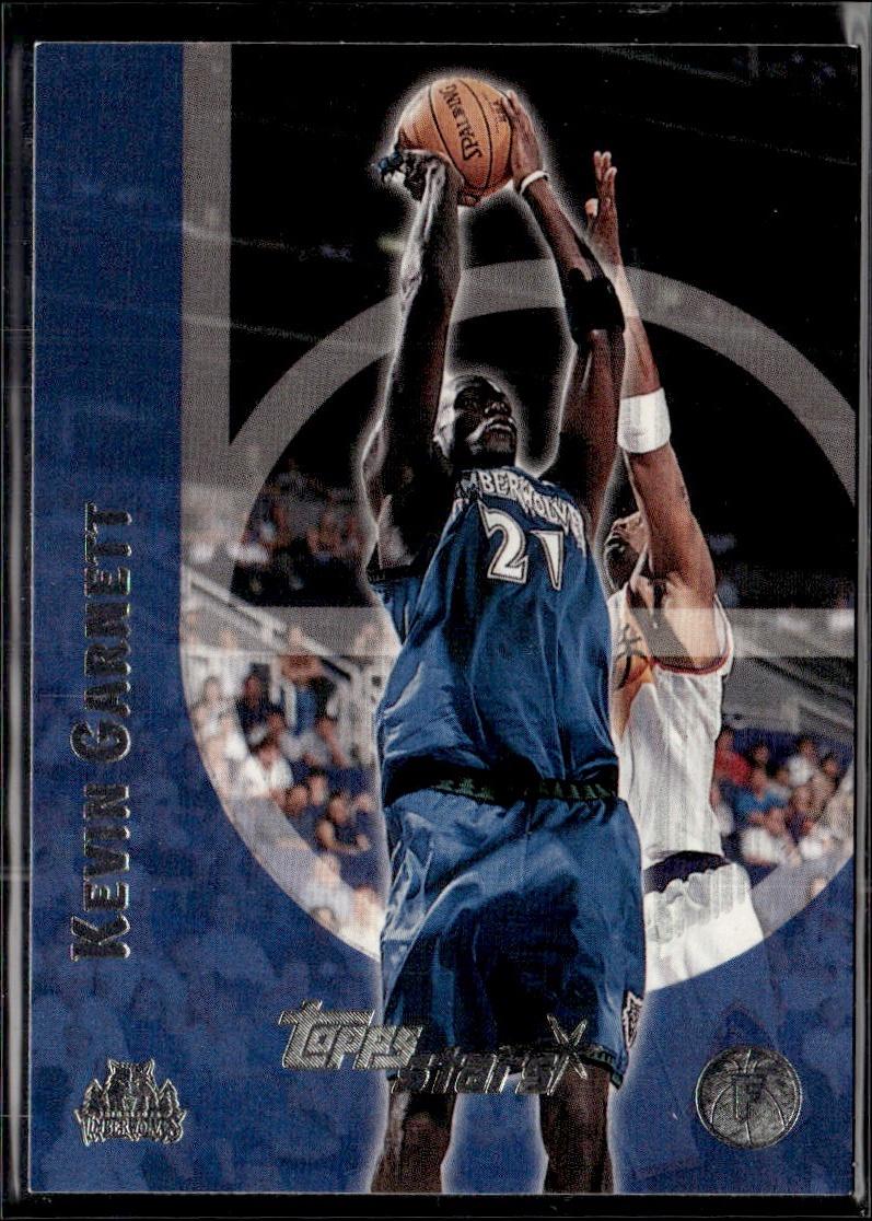 2000-01 Topps Stars Basketball - Base #69 Minnesota Timberwolves (Kevin Garnett)
