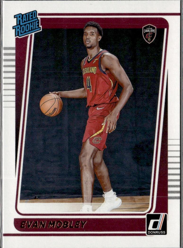 2021-22 Donruss Basketball - Base #225 Cleveland Cavaliers (Evan Mobley)