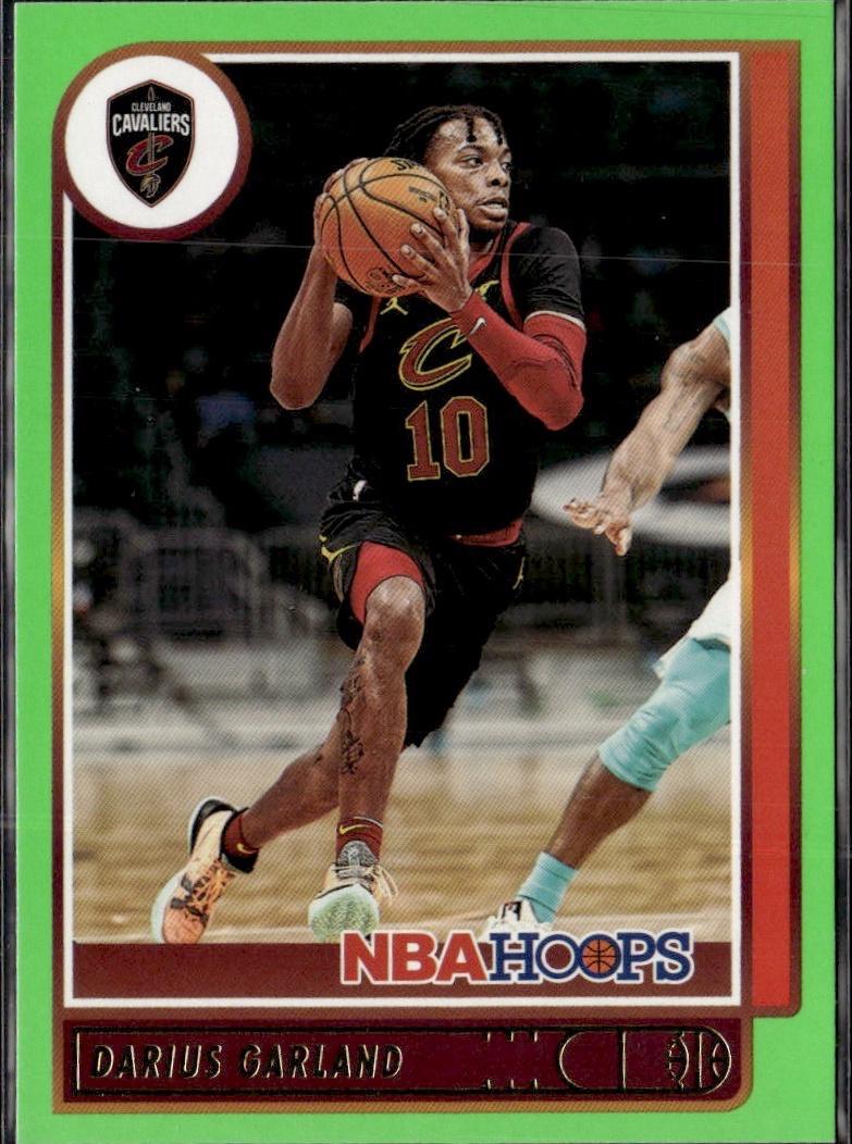 2021-22 Hoops Basketball - Base #95 Cleveland Cavaliers, Darius Garland