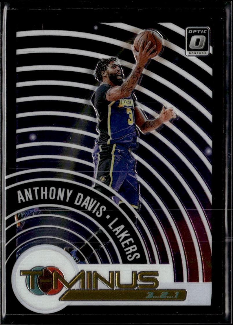 2020-21 Donruss Optic Basketball - T-Minus 3...2...1 #2 Anthony Davis Los Angeles Lakers, Anthony Davis