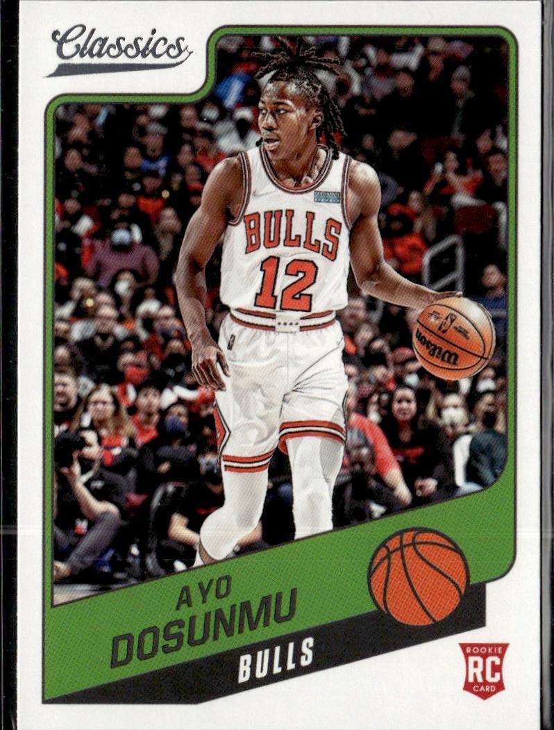 2021-22 Panini Chronicles Basketball - Base #156 Chicago Bulls, Ayo Dosunmu
