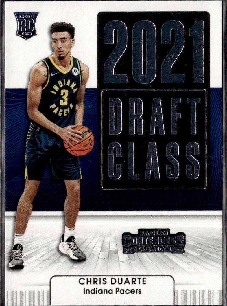 2021-22 Panini Contenders Basketball - 2021 Draft Class #13 Chris Duarte Indiana Pacers (Chris Duarte)
