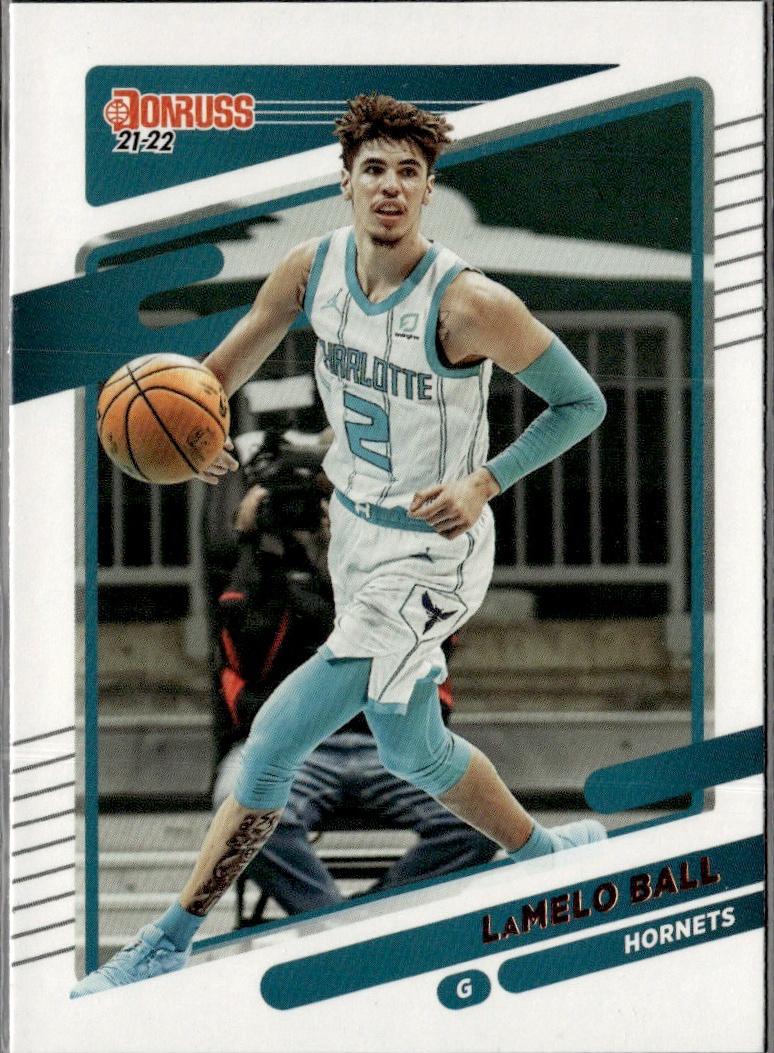 2021-22 Donruss Basketball - Base #111 Charlotte Hornets (LaMelo Ball)