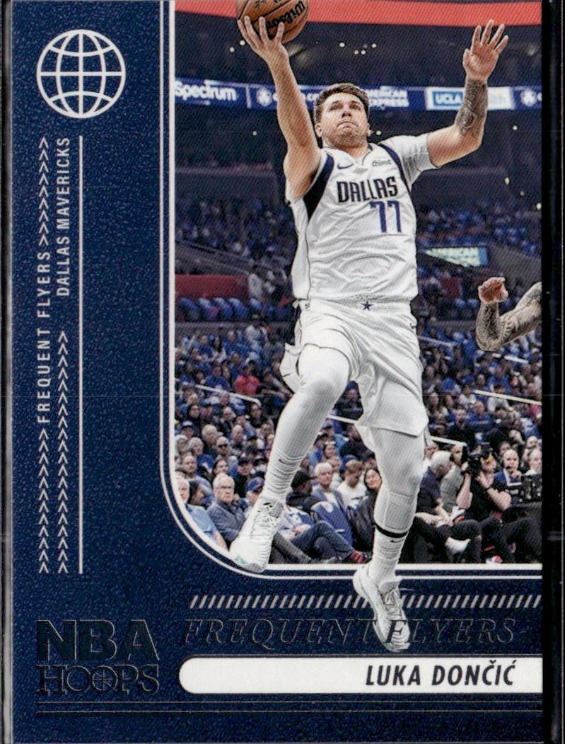 2024-25 Hoops Basketball - Frequent Flyers #3 Luka Doncic Dallas Mavericks