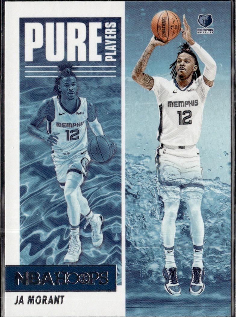 2021-22 Hoops Winter Basketball - Pure Players #7 Ja Morant Memphis Grizzlies
