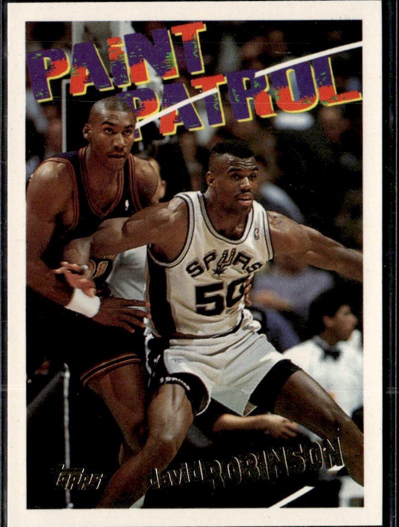 1994-95 Topps Basketball - Base #108 David Robinson San Antonio Spurs,
