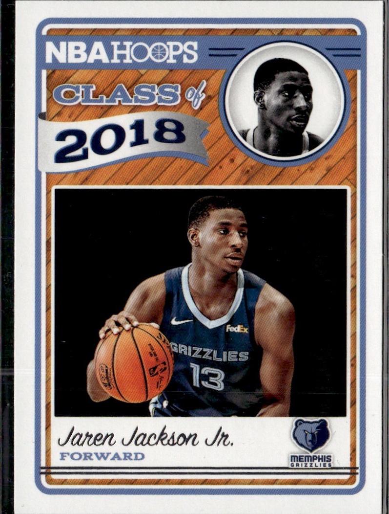2018-19 Hoops Basketball - Class of 2018 #4 Jaren Jackson Jr. Memphis Grizzlies