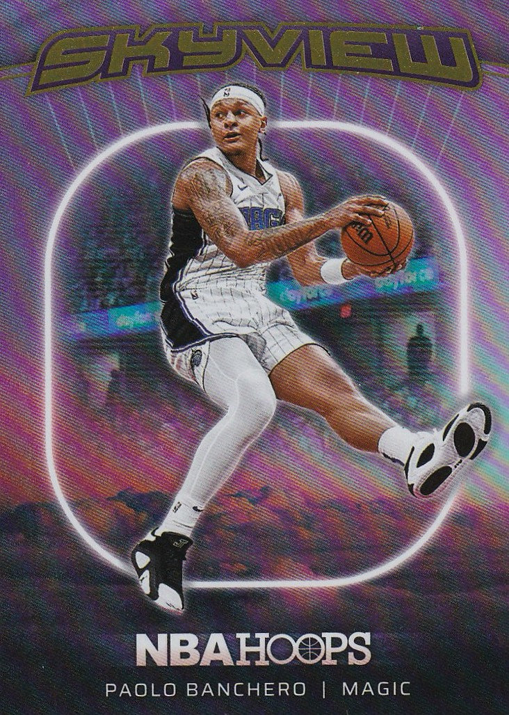 2024-25 Hoops Basketball Skyview #20 Orlando Magic, Paolo Banchero