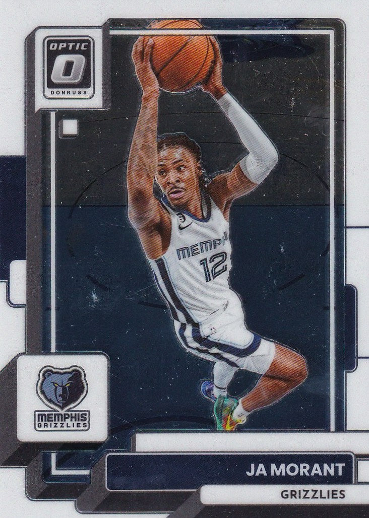 2022-23 Donruss Optic Basketball - Base #176 Memphis Grizzlies, Ja Morant