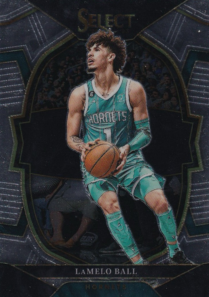 2022-23 Panini Select Basketball - Base #41 Charlotte Hornets, LaMelo Ball