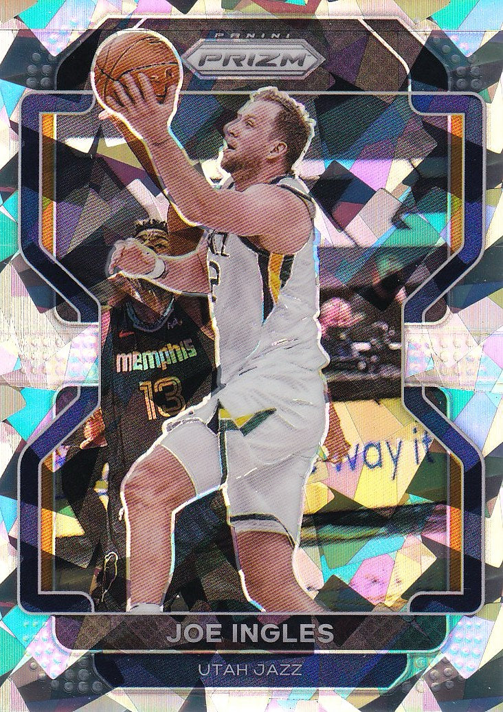 2021-22 Panini Prizm Basketball - Base Ice #181 Utah Jazz (Joe Ingles)