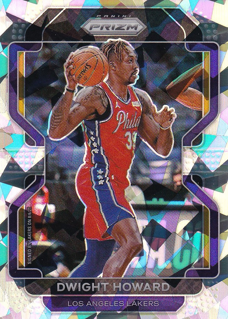 2021-22 Panini Prizm Basketball - Base Ice #172 Los Angeles Lakers (Dwight Howard)