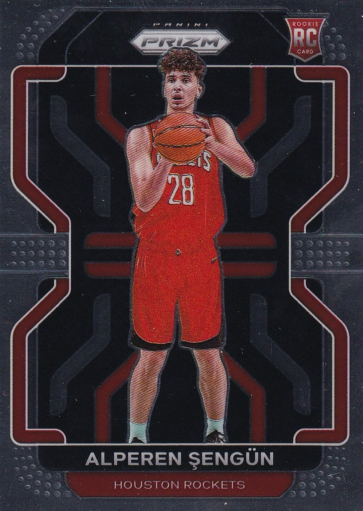 2021-22 Panini Prizm Basketball - Base #318 Houston Rockets (Alperen Sengun)
