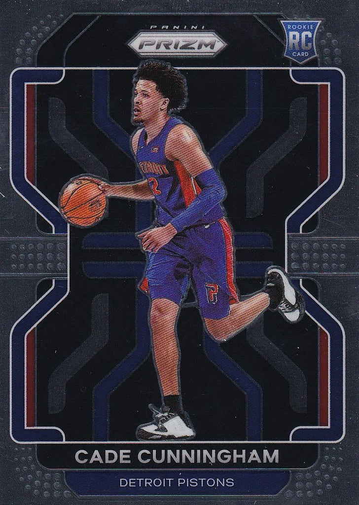 2021-22 Panini Prizm Basketball - Base #282 Detroit Pistons (Cade Cunningham)