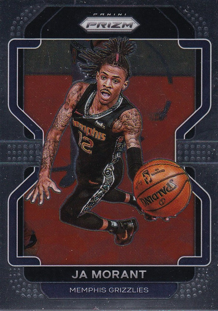2021-22 Panini Prizm Basketball - Base #194 Memphis Grizzlies (Ja Morant)