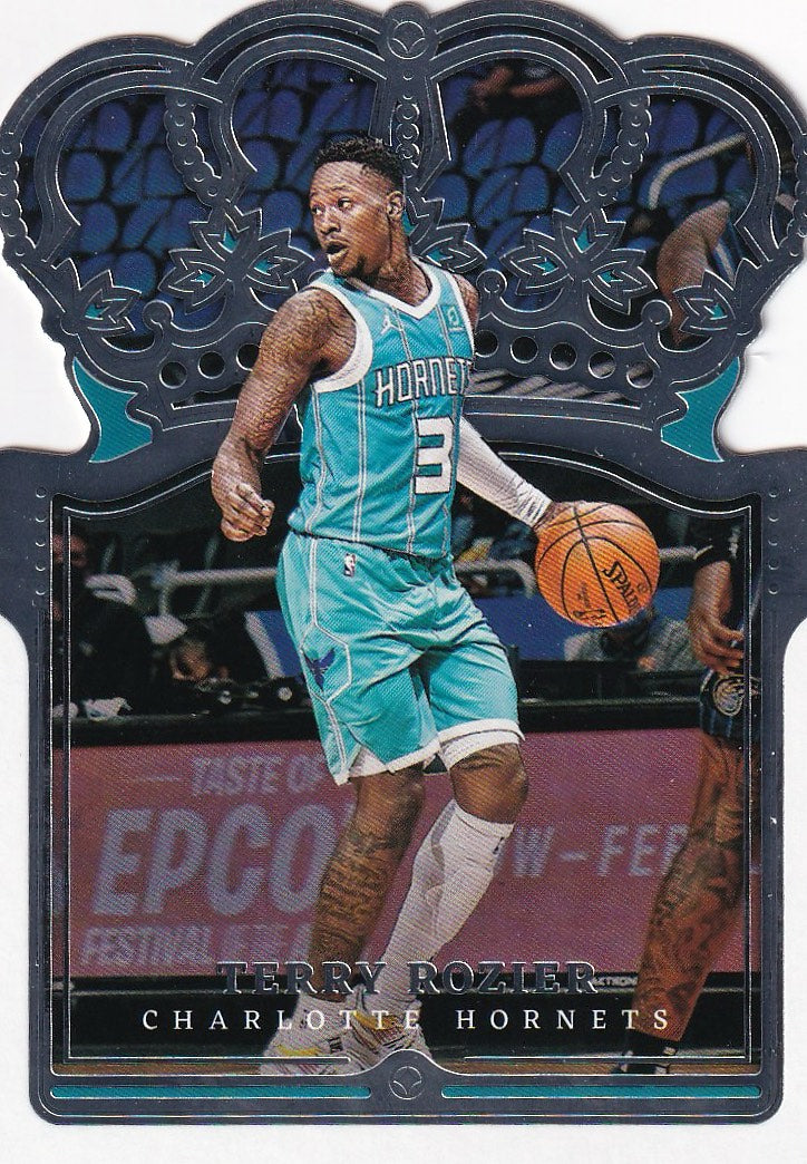 2021-22 Panini Crown Royale Basketball - Base #39 Charlotte Hornets (Terry Rozier)